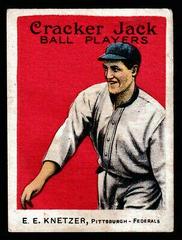 Elmer Knetzer #84 Baseball Cards 1915 Cracker Jack Prices