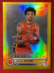 Kel'el Ware [Gold] #23 Basketball Cards 2022 Topps Chrome McDonald's All-American Prices