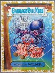 Worried Wilbur [Gold] #23b Garbage Pail Kids Book Worms Prices