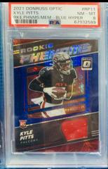 Kyle Pitts [Blue Hyper] #RP-11 Football Cards 2021 Panini Donruss Optic Rookie Phenoms Prices