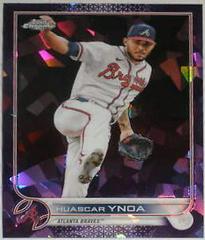Huascar Ynoa [Purple] #3 Baseball Cards 2022 Topps Chrome Sapphire Prices