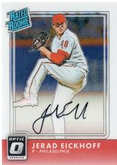 Jerad Eickhoff #RR-JE Baseball Cards 2016 Panini Donruss Optic Rated Rookies Signatures Prices