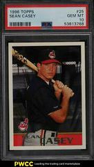 Sean Casey #25 Baseball Cards 1996 Topps Prices