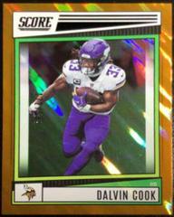Dalvin Cook [Gold] #107 Football Cards 2022 Panini Score Prices