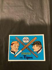 1909 Pirates, Tigers [H. Wagner, T. Cobb] #6 Baseball Cards 1970 Fleer World Series Prices