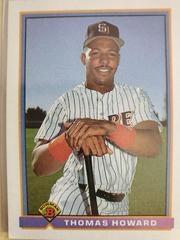 Thomas Howard #644 Baseball Cards 1991 Bowman Prices
