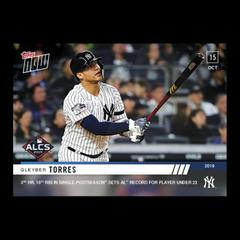 Gleyber Torres #1018 Baseball Cards 2019 Topps Now Prices