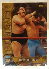 Andre the Giant [Gold] #8 Wrestling Cards 2017 Topps Legends of WWE Prices
