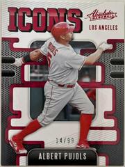 Albert Pujols [Red] #I-5 Baseball Cards 2021 Panini Absolute Icons Prices