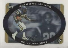 Natrone Means [Gold] #38 Football Cards 1996 Spx Prices