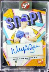 Walker Buehler [Orange] Baseball Cards 2023 Topps Pristine Oh Snap Autographs Prices