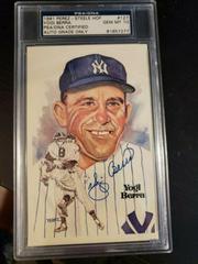 Yogi Berra Baseball Cards 1981 Perez Steele HOF Postcard Prices