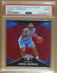 Jamal Murray [Red] #106 Basketball Cards 2016 Panini Totally Certified Prices