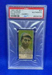 Ed Hooper [Hand Cut Harry] #27 Baseball Cards 1920 W516 1 Prices