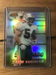 Zach Thomas [Refractor] #175 Football Cards 1996 Bowman's Best Prices