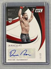 Dan Ige Ufc Cards 2021 Panini Immaculate UFC Modern Marks Autograph Prices