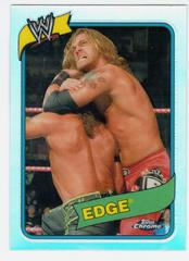 Edge [Refractor] #7 Wrestling Cards 2008 Topps Heritage III Chrome WWE Prices
