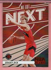 Gradey Dick [Holo] #19 Basketball Cards 2023 Panini Hoops We Got Next Prices