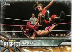 Bayley #NXT-6 Wrestling Cards 2017 Topps WWE Women's Division NXT Matches & Moments Prices