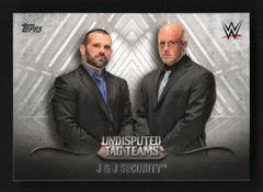 J & J Security #UTT-19 Wrestling Cards 2016 Topps WWE Undisputed Tag Teams Prices
