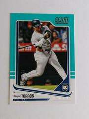 Gleyber Torres [Teal] Baseball Cards 2018 Panini Chronicles Score Prices