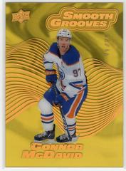 Connor McDavid [Gold Spectrum] Hockey Cards 2022 Upper Deck Smooth Grooves Prices