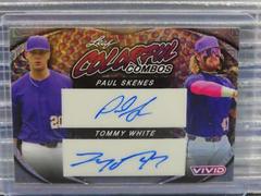 Tommy White [Gray Mojo] #BA-TW2 Baseball Cards 2023 Leaf Vivid Autograph Prices
