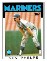 Ken Phelps #34 Baseball Cards 1986 Topps Prices