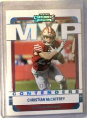 Christian McCaffrey [Platinum] #MVP-CMC Football Cards 2022 Panini Contenders MVP Prices