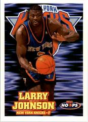 Larry Johnson Basketball Cards 1997 Hoops Prices