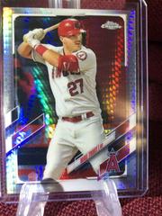 Mike Trout #27 Baseball Cards 2021 Topps Chrome Prices