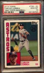 Carlos Correa #T84-92 Baseball Cards 2019 Topps 1984 Baseball Prices