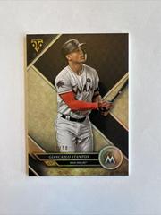 Giancarlo Stanton [Onyx] #19 Baseball Cards 2017 Topps Triple Threads Prices