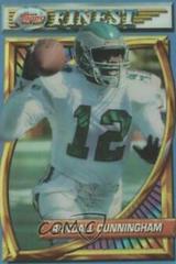 Randall Cunningham [Refractor] #69 Football Cards 1994 Topps Finest Prices