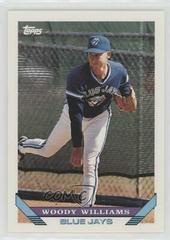 Woody Williams #118T Baseball Cards 1993 Topps Traded Prices