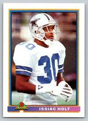 Issiac Holt #114 Football Cards 1991 Bowman Prices