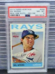 Wil Myers [Red Ink] #WM Baseball Cards 2013 Topps Heritage Real One Autographs Prices