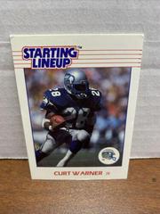 Curt Warner Football Cards 1988 Kenner Starting Lineup Prices