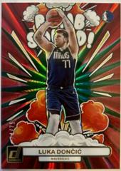 Luka Doncic [Red Green] #3 Basketball Cards 2023 Panini Donruss Bomb Squad Prices