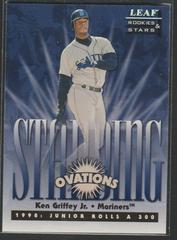 Ken Griffey Jr. #3 Baseball Cards 1998 Leaf Rookies & Stars Prices