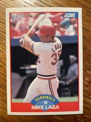 Mike Laga #536 Baseball Cards 1989 Score Prices