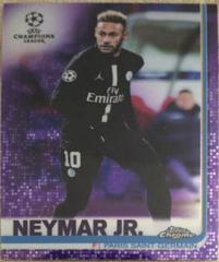 Neymar Jr [Purple Refractor] Soccer Cards 2018 Topps Chrome UEFA Champions League Prices