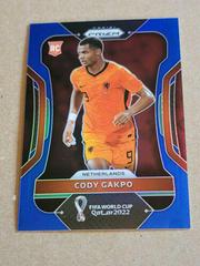 Cody Gakpo [Blue] Soccer Cards 2022 Panini Prizm World Cup Prices