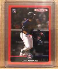 Luis Arraez [Red] #829 Baseball Cards 2019 Topps Total Prices