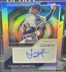 Jordan Yamamoto [Silver Prizm] Baseball Cards 2021 Panini Prizm Debut Signatures Prices