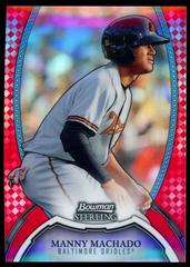 Manny Machado [Prospects Refractor] #9 Baseball Cards 2011 Bowman Sterling Prices