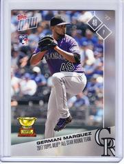 German Marquez Baseball Cards 2017 Topps Now Off Season Prices