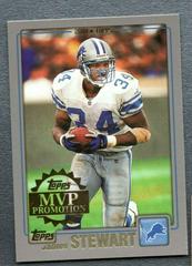 James Stewart Football Cards 2001 Topps MVP Promotion Prices