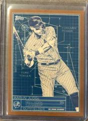 Aaron Judge [Gold] Baseball Cards 2024 Topps Superstar Blueprint Prices