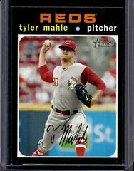 Tyler Mahle [Throwback] #643 Baseball Cards 2020 Topps Heritage Prices